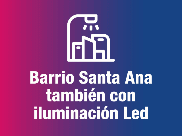 luces led santa ana