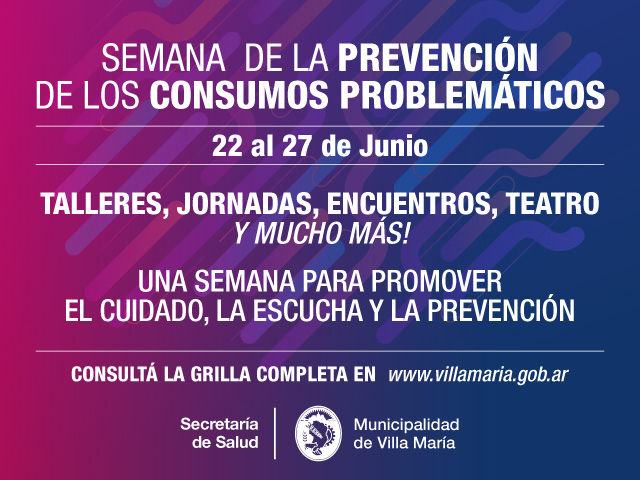 semana contra consumos problematicos