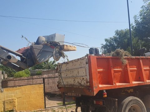 Continúa el Operativo Descacharreo preventivo contra el dengue