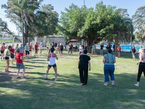 Comenzó el programa "Verano en Movimiento"