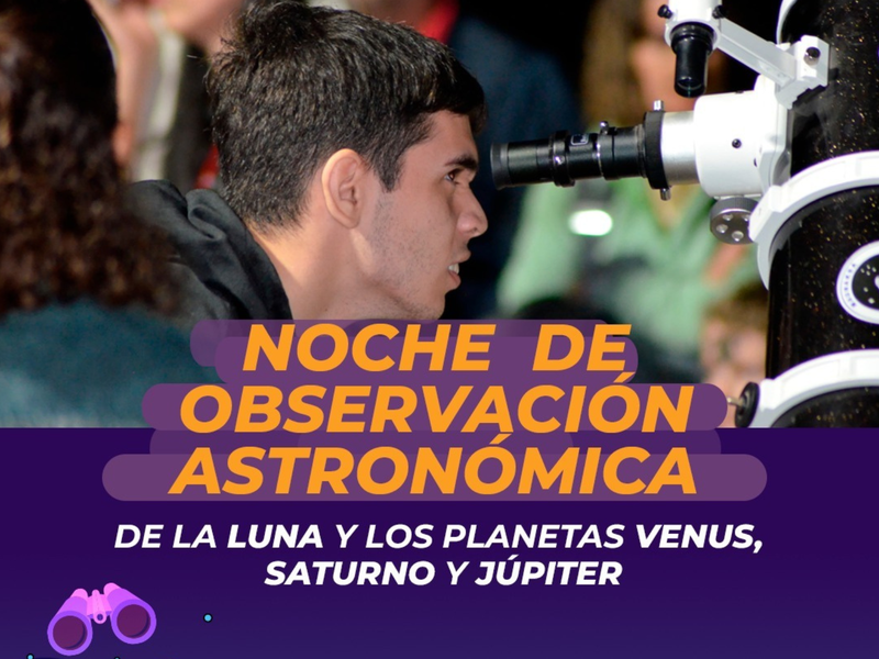 La Tecnoteca invita a participar de una nueva noche de observación astronómica