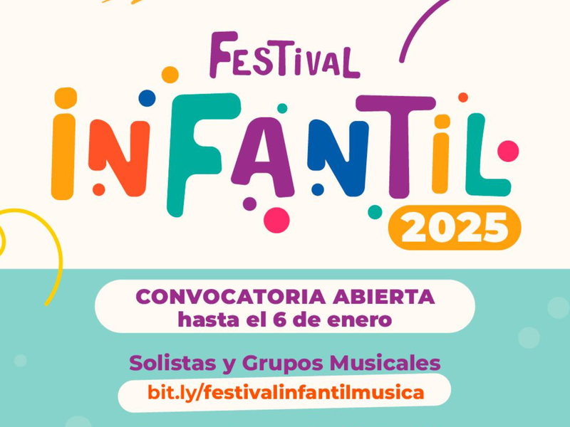 Último día de inscripción para participar del segundo “Festival Infantil”