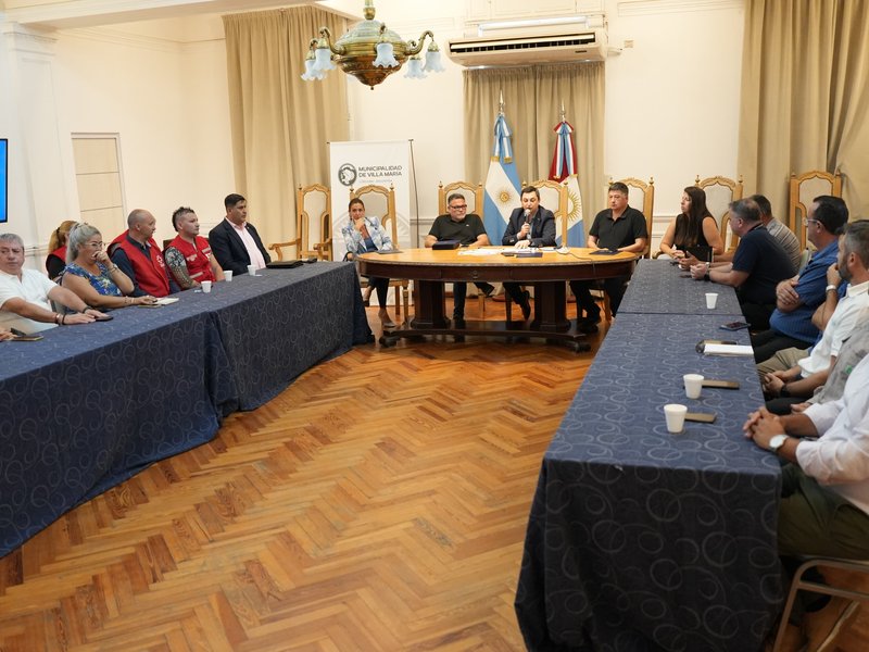 Se realizó reunión de la Junta Municipal de Defensa Civil