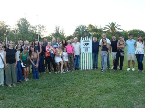 Villa María honró a sus veteranos con la plantación de árboles nativos y nueva cartelería