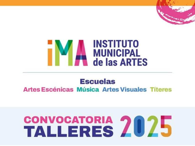 Convocatoria abierta para ser tallerista en el Instituto Municipal de las Artes