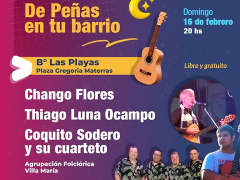 "De Peñas en tu Barrio": el ciclo llega este domingo a la plaza Gregoria Matorras