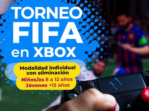 La Tecnoteca organiza un torneo de FIFA en Xbox para todas las edades