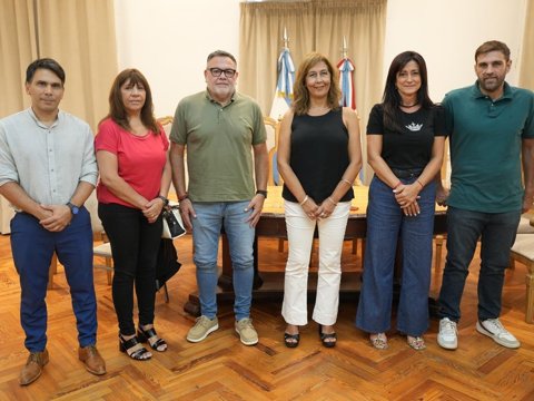 El Secretario de Salud recibió a autoridades del Colegio de Kinesiólogos y Fisioterapeutas de Córdoba