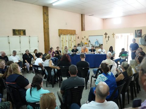 El Gabinete Municipal realizó una nueva jornada integral de trabajo en barrio Roque Sáenz Peña