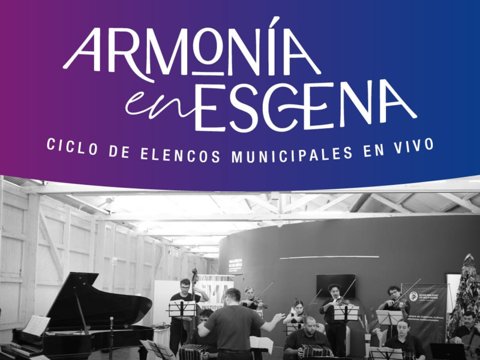 Este sábado 15 de marzo comienza el ciclo “Armonía en Escena”