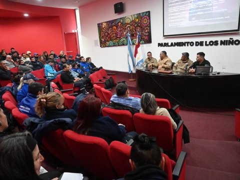 Miembros de la Guardia Local se capacitaron en seguridad rural