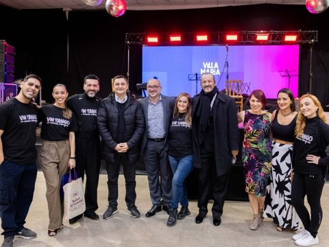 Finalizó la propuesta artística “Villa María Tango”