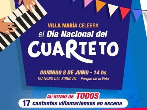 Más de 15 artistas locales celebran el “Día del Cuarteto”