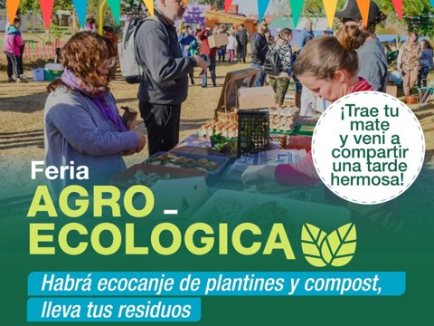 Este domingo se realizará una nueva edición de la Feria Agroecológica en la Escuela Granja