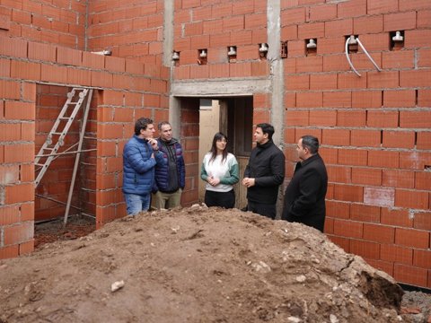 Municipio y Provincia avanzan en la construcción de aulas en tres jardines de infantes de la ciudad