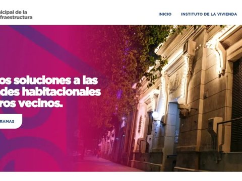 Villa María más Innovadora: el Instituto de la Vivienda presentó su sitio web