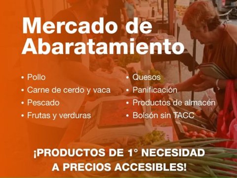 El Mercado de Abaratamiento llega este jueves a barrio Las Playas