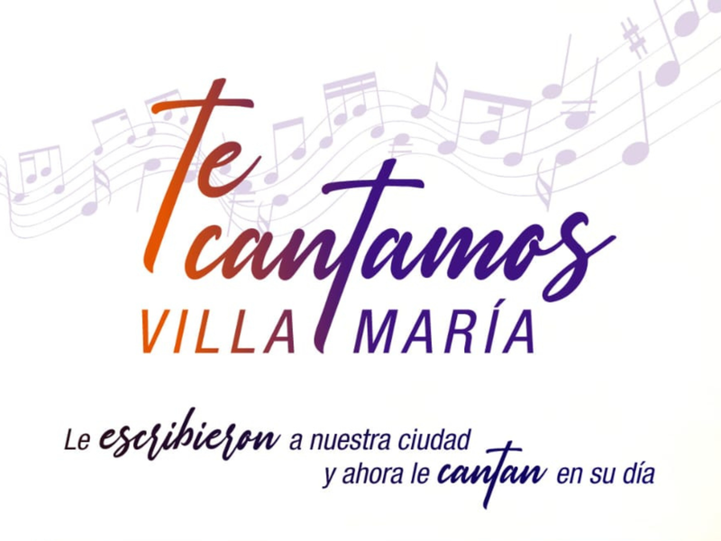 Aniversario de la ciudad: se encuentra abierta la convocatoria "Te cantamos Villa María"