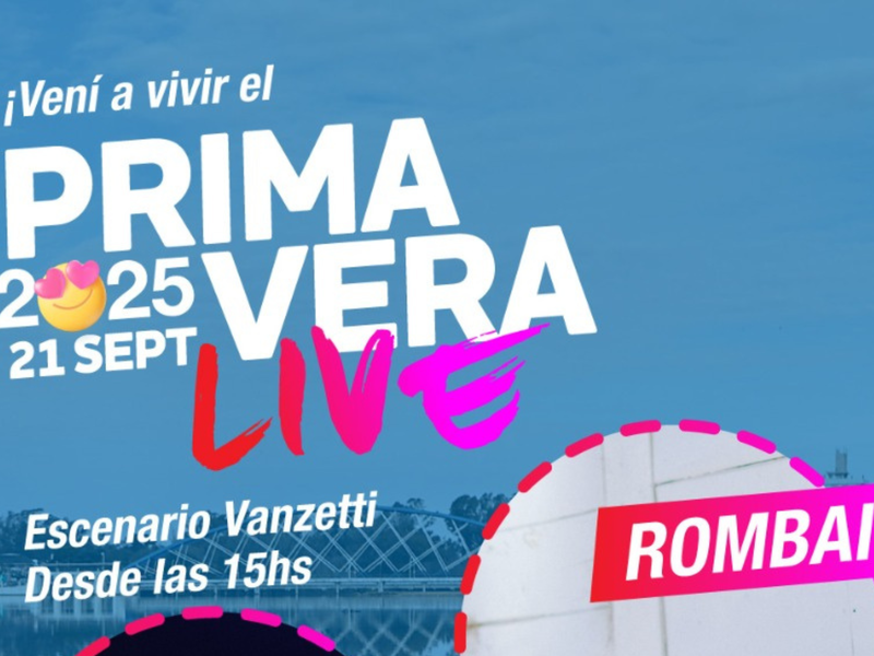Villa María se prepara para la segunda edición del festival “Primavera Live”