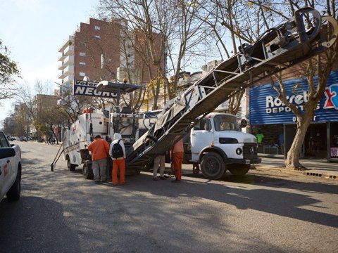 Programa 400 Cuadras: mañana inician las tareas de repavimentación en el microcentro