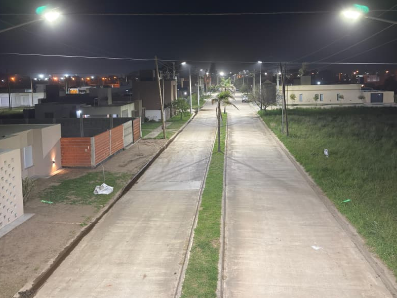 Ya son 32 los barrios que cuentan con el 100% de luces led
