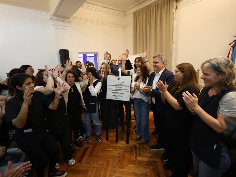 Accastello y Llaryora supervisaron el inicio de obra de la autovía 158