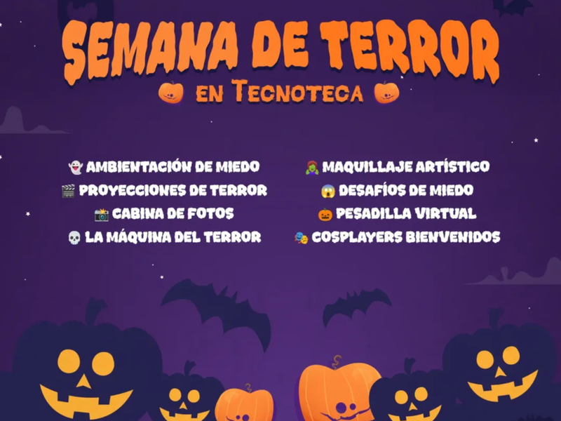 La Tecnoteca celebra Halloween hasta el 31 de octubre