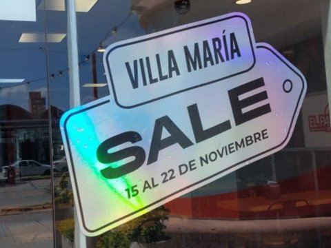 Mañana comienza una nueva edición del Villa María Sale con más de 130 comercios adheridos