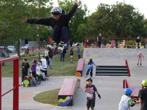 Se inauguraron nuevos baños en el Skate Park