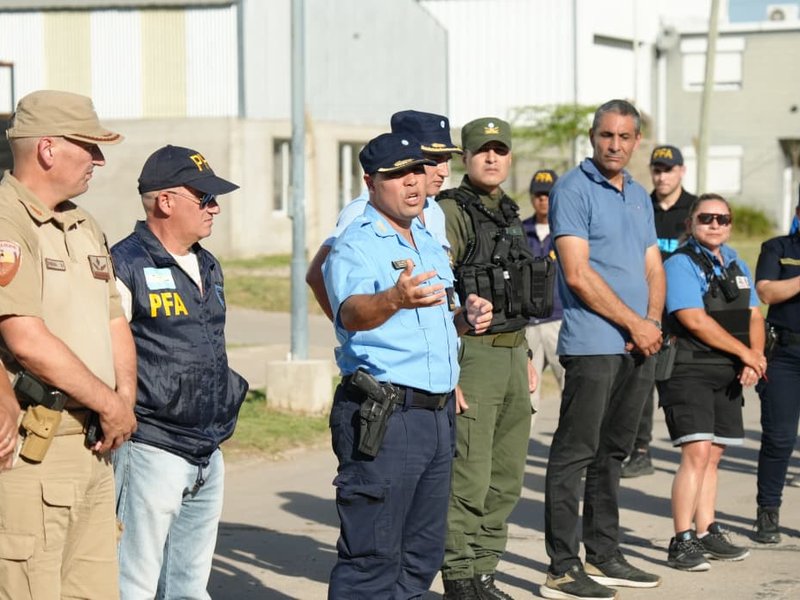 Se realizaron controles vehiculares en todos los accesos a la ciudad para el cuidado de los villamarienses