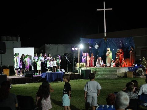 Se realizó el cierre del ciclo musical “Navidad en Villa María” en barrio Bello Horizonte