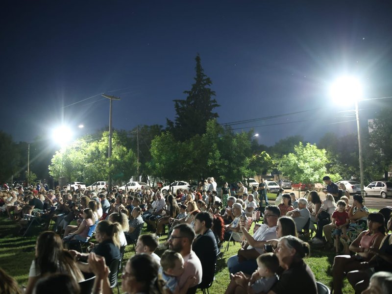 Se realizó el cierre del ciclo musical “Navidad en Villa María” en barrio Bello Horizonte