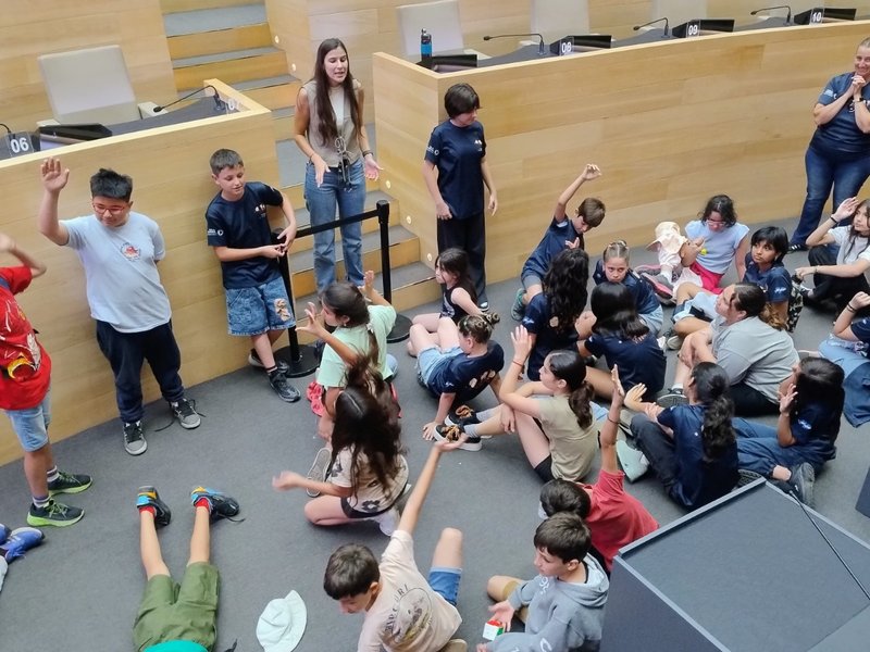 Niños y niñas del programa “Ahora las Infancias” realizaron una visita educativa a la ciudad de Córdoba