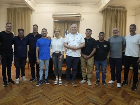 Seis instituciones deportivas recibieron un aporte económico