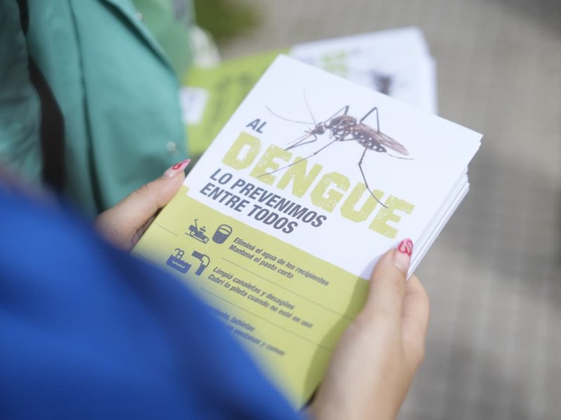 Se realizó un operativo de ordenamiento ambiental para avanzar en la eliminación de posibles criaderos de dengue