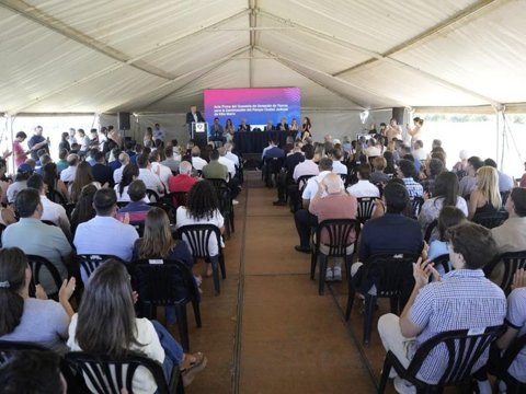 Se firmó el convenio de donación de tierras para la construcción del nuevo Parque Ciudad Judicial Villa María