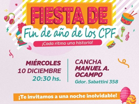 “Cada Ritmo, Una Historia”: los Centros de Promoción Familiar realizan su fiesta de fin de año