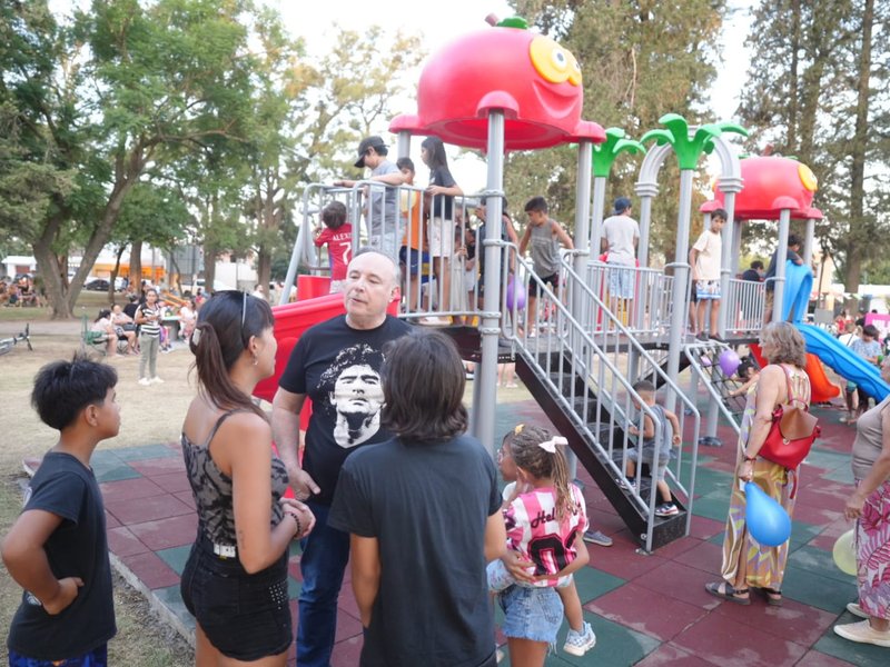 Barrio Las Playas: el municipio realizó la puesta en valor de la plaza Gregoria Matorras