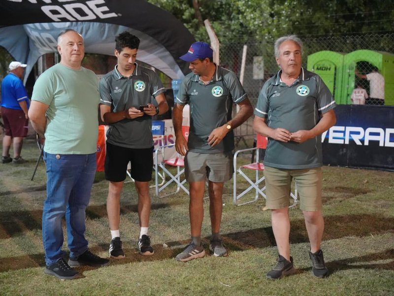 El intendente Accastello acompañó el desarrollo del Mundialito de Fútbol Infantil