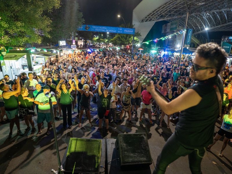 Mas de 3500 personas participaron de una nueva edición del festival nochevieja para despedir el 2025