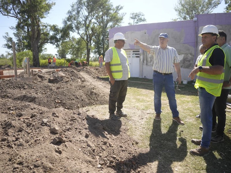 Comenzó la construcción de la Escuela de Oficiales de la Policía de Córdoba en la Escuela Granja
