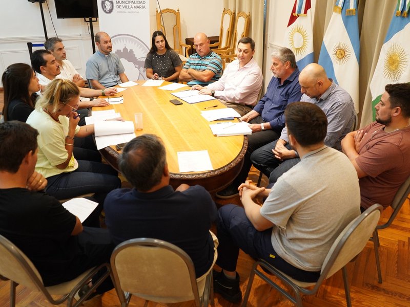 La Junta Municipal de Defensa Civil releva instituciones para conformar albergues ante distintas emergencias