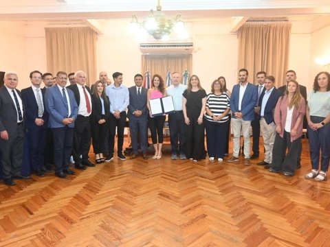 La Comisión de Apoyo pro-Ciudad Judicial y Administrativa firmó un documento para avanzar en la concreción de la nueva sede en Villa María
