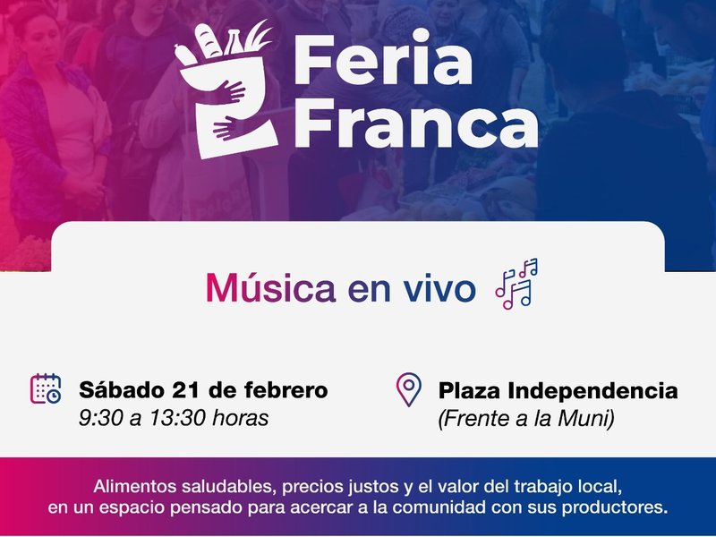Sábado de feria franca en Plaza Independencia