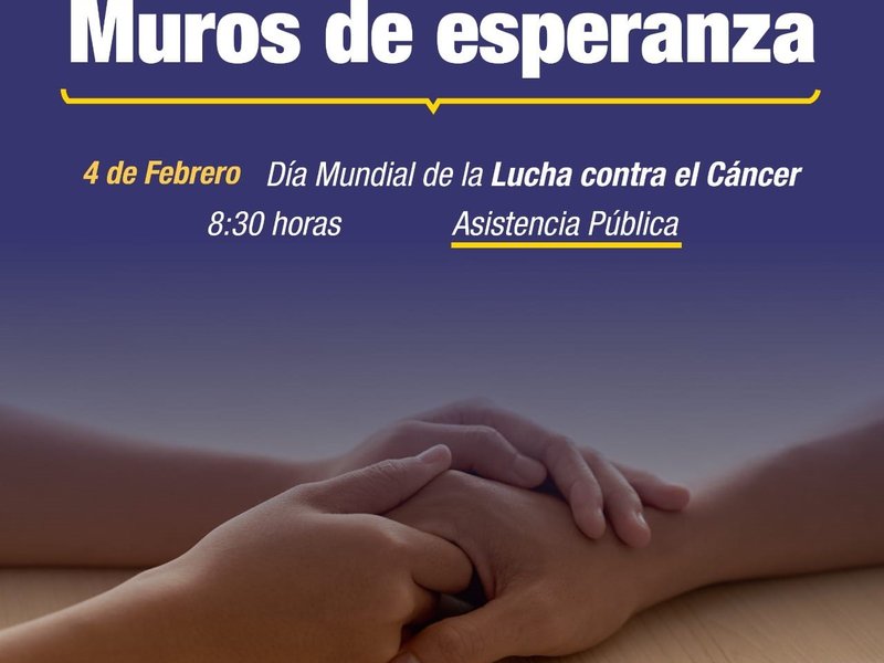 Muros de Esperanza: el municipio invita a participar de una actividad reflexiva por el Día Mundial de la Lucha contra el Cáncer