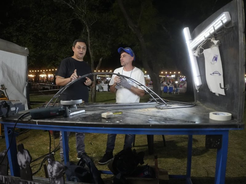 Recorrido Peñero: se desarrolló el Festival Poético en el espacio "Villa María Crea"