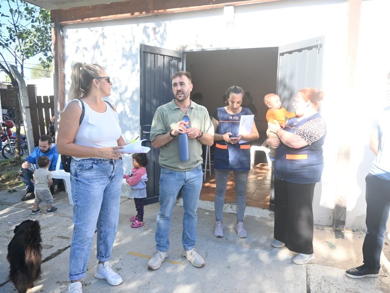 El gobierno local realiza un abordaje territorial integral en barrio Las Acacias