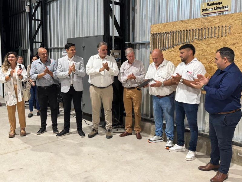 La metalúrgica JAP inauguró su nueva sede en el Parque Industrial