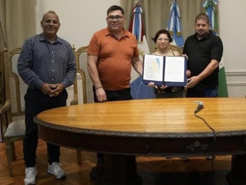 Las Acacias: el municipio cedió un predio a gremios para el desarrollo de un nuevo complejo social, deportivo y recreativo