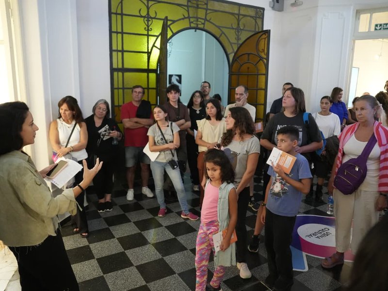 Se realizó el recorrido por 7 espacios culturales